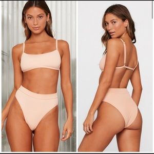 L*Space Gemma Top Frenchi Bottom Bikini High Rise